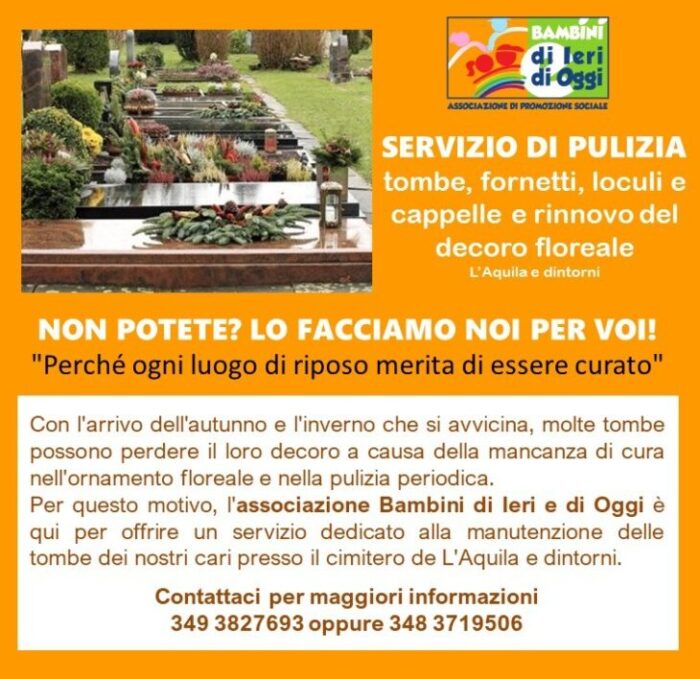 Servizio di pulizia cimiteriale